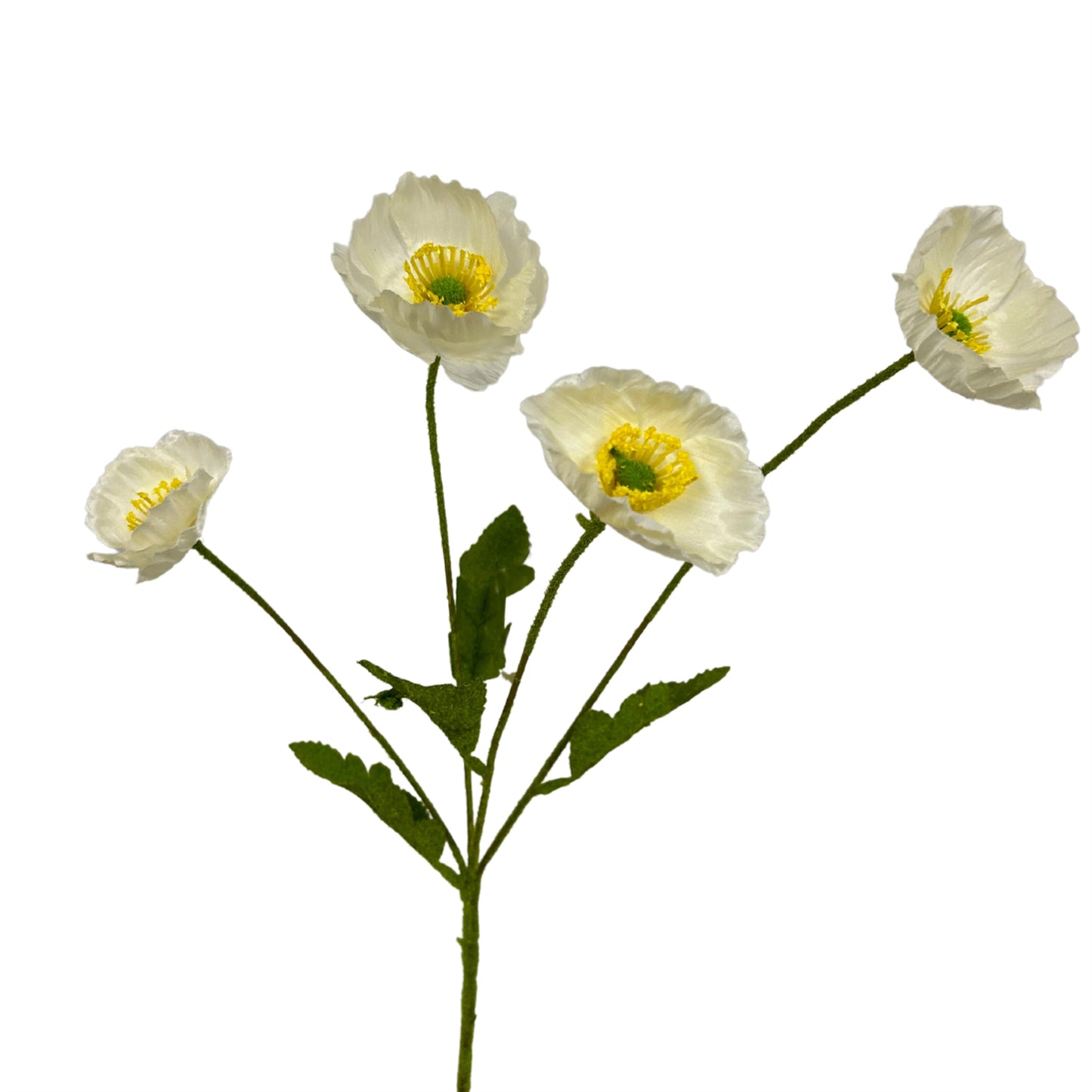 Flowering Fields Mini Poppy Spray - Champagne - 23.5” | YSE