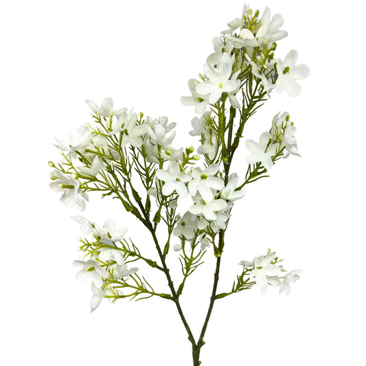 Wild Flower Spray x 2 - White - 23” |YSE