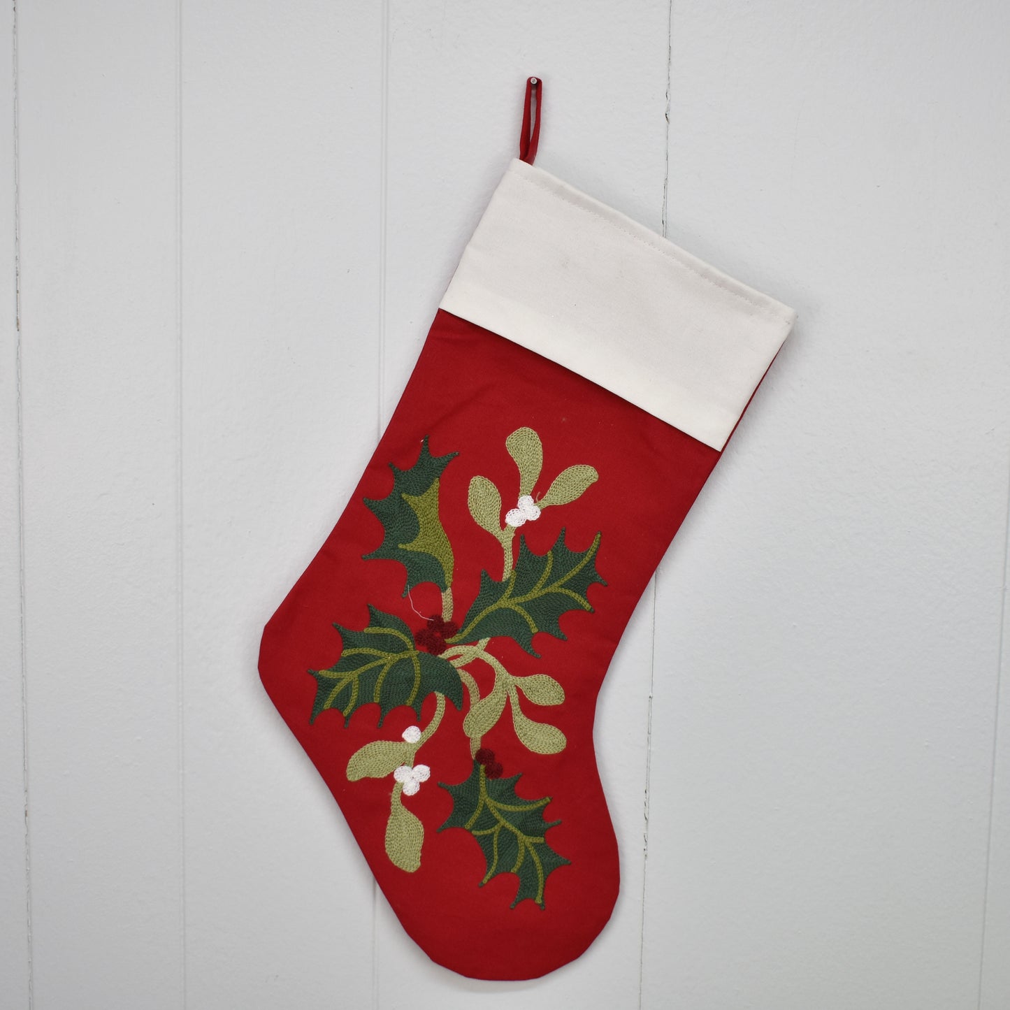 Mistletoe Stocking
