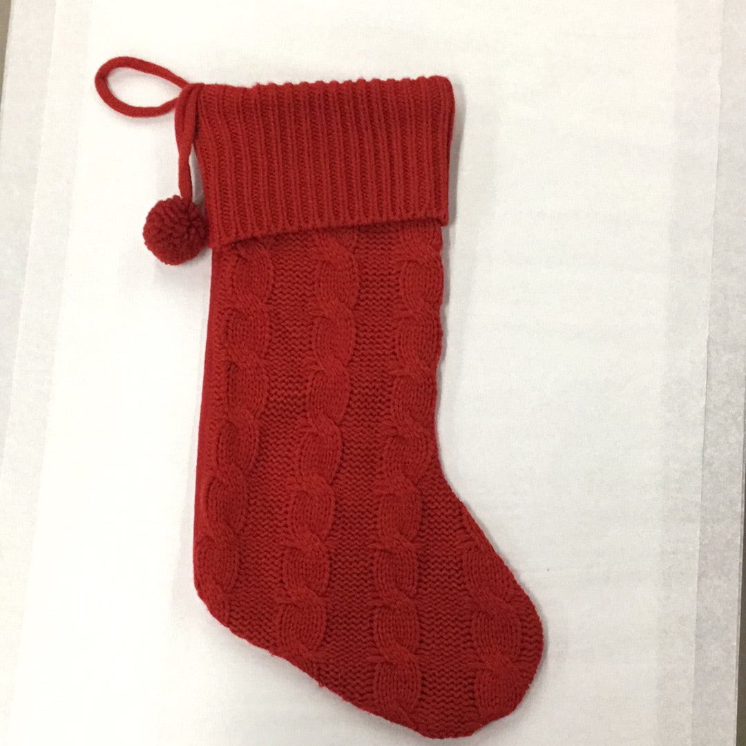 Red Knit Stocking