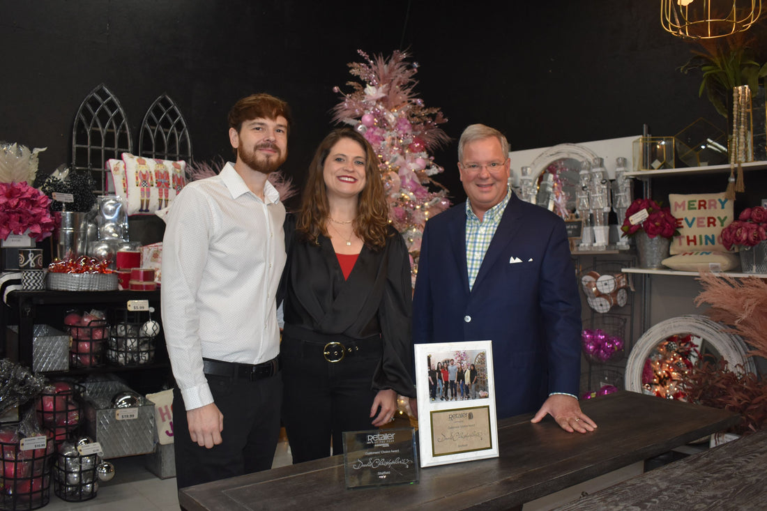 David Christopher's wins Alabama Retail Association Customers' Choice Award