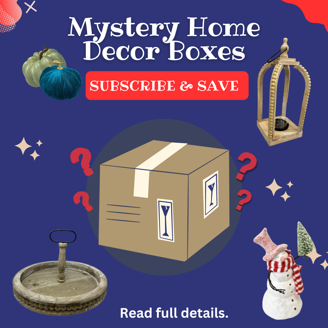 HOME DECOR SURPRISE BOXES - SUBSCRIPTIONS & GRAB BOXES – David ...