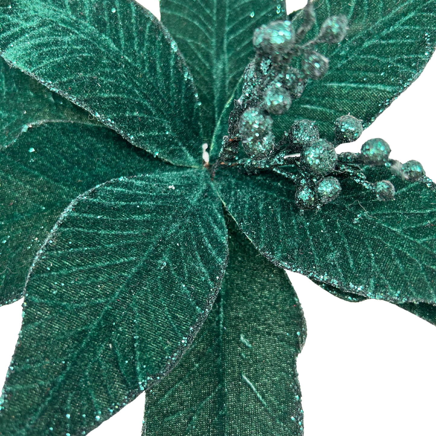 Poinsettia Stem 23" Dark Green