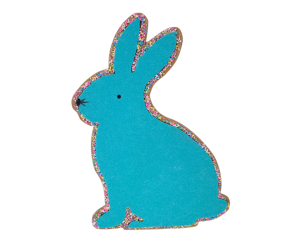 12" Felt Bunny Hanger - Blue| QPE