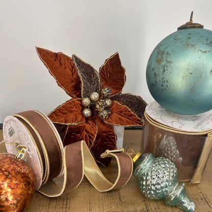 Brown, Turquoise Christmas Tree Mystery Box