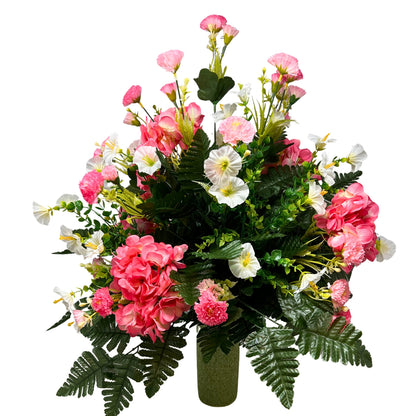 Everlasting Meadow Pre-Made Vase Insert (Pink)