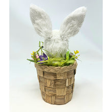 Load image into Gallery viewer, Bashful Baby Bunny Rabbit in Basket 6.5” | BFE