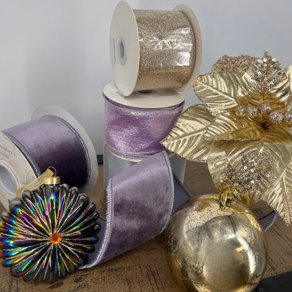 Lavender, Gold, Champagne Christmas Tree Mystery Box