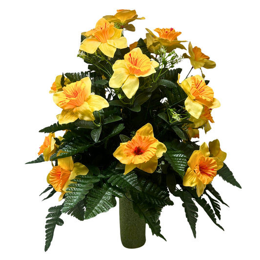 Sunshine Blooms Pre-Made Vase Insert (Yellow)