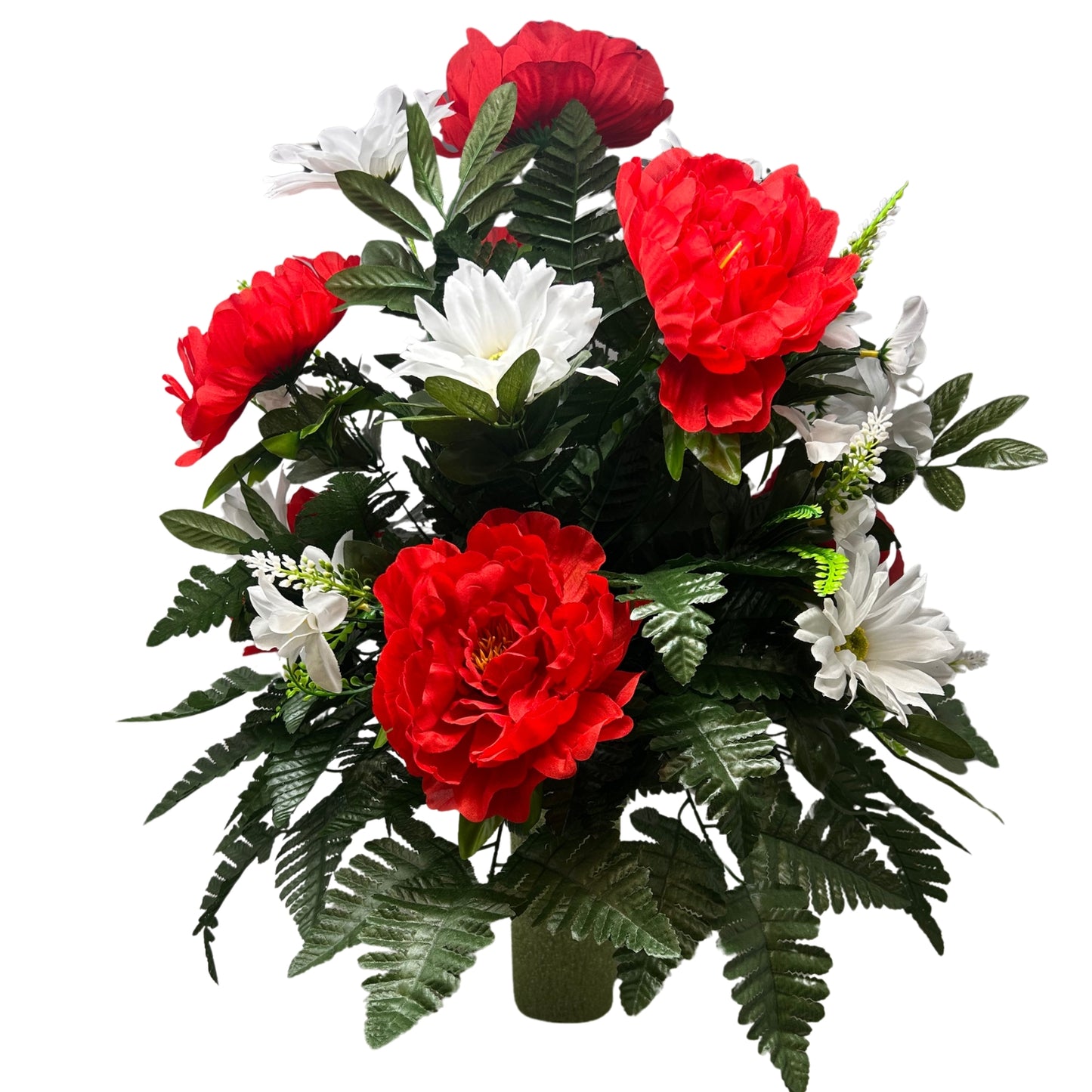 Honor & Glory Pre-Made Vase Insert (Red, White)