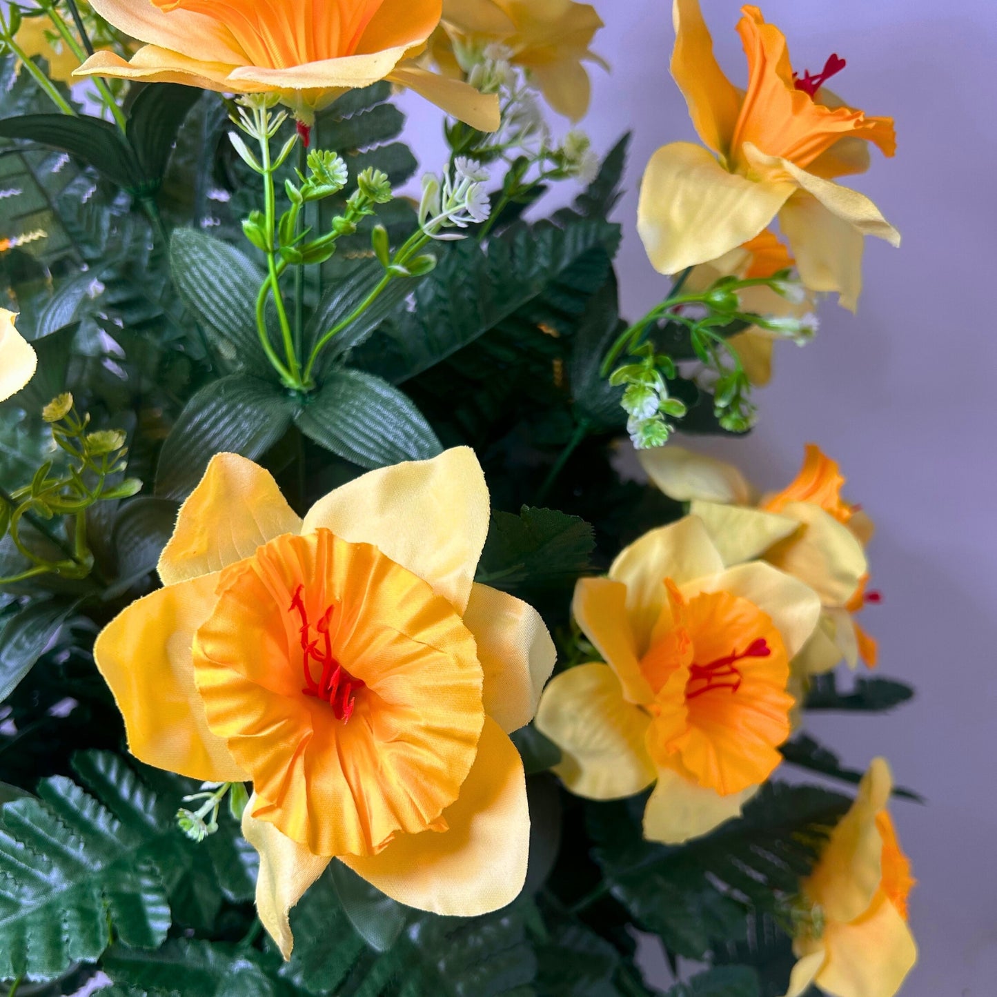 Sunshine Blooms Pre-Made Vase Insert (Yellow)