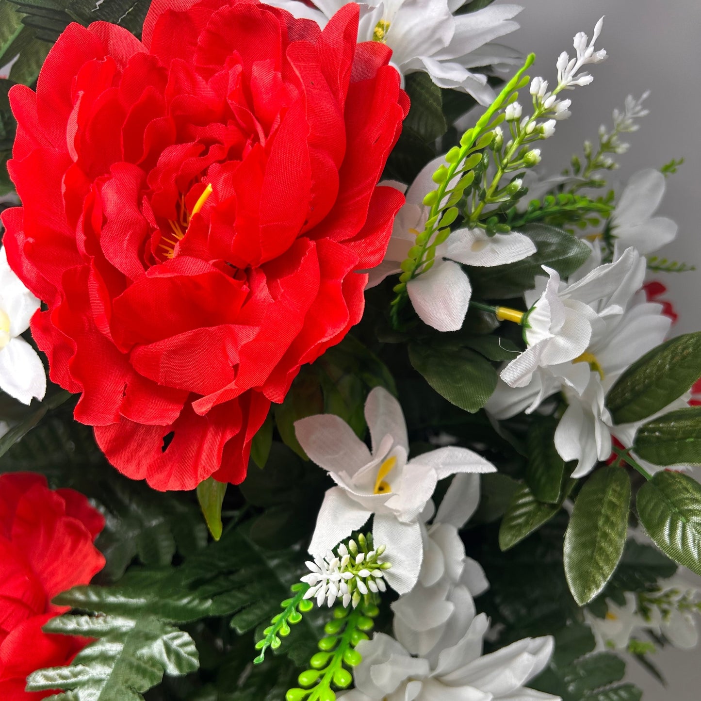 Honor & Glory Pre-Made Vase Insert (Red, White)