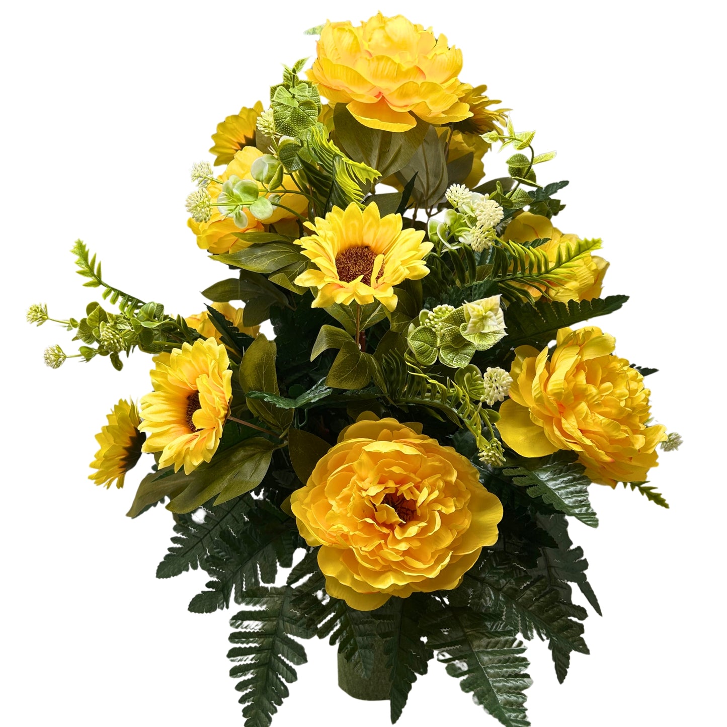 Eternal Sunshine Pre-Made Vase Insert (Yellow)