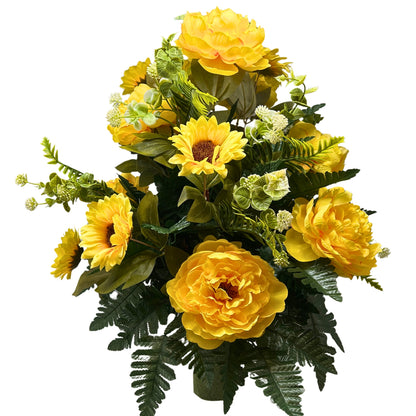 Eternal Sunshine Pre-Made Vase Insert (Yellow)