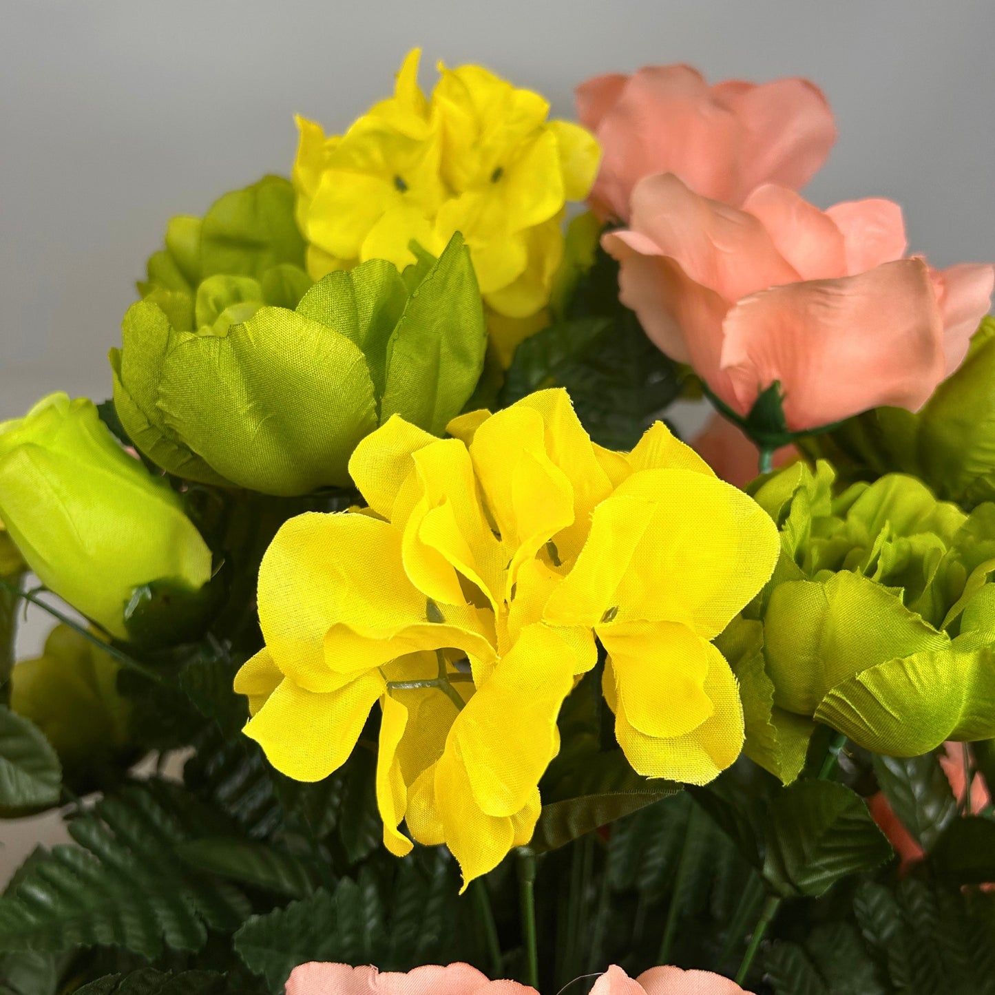 Heavenly Harmony Pre-Made Vase Insert (Pink, Lime, Yellow)