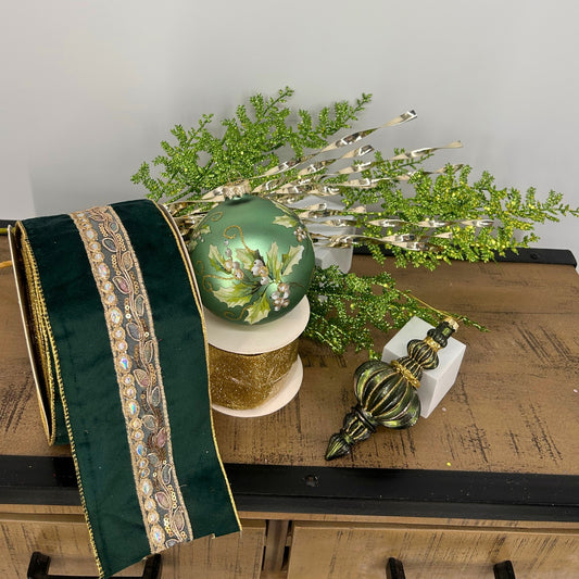 Green, Gold, Lime Christmas Tree Mystery Box