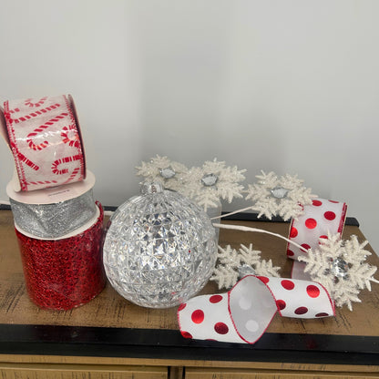 Red, White Christmas Tree Mystery Box