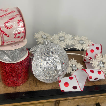 Red, White Christmas Tree Mystery Box