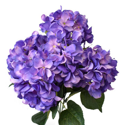 18" Garden Hydrangea Bush in Purple | XJE