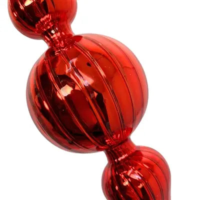 Shiny Antique Red Finial 7” | LC