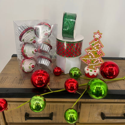 Red, Green, Candy Christmas Tree Mystery Box