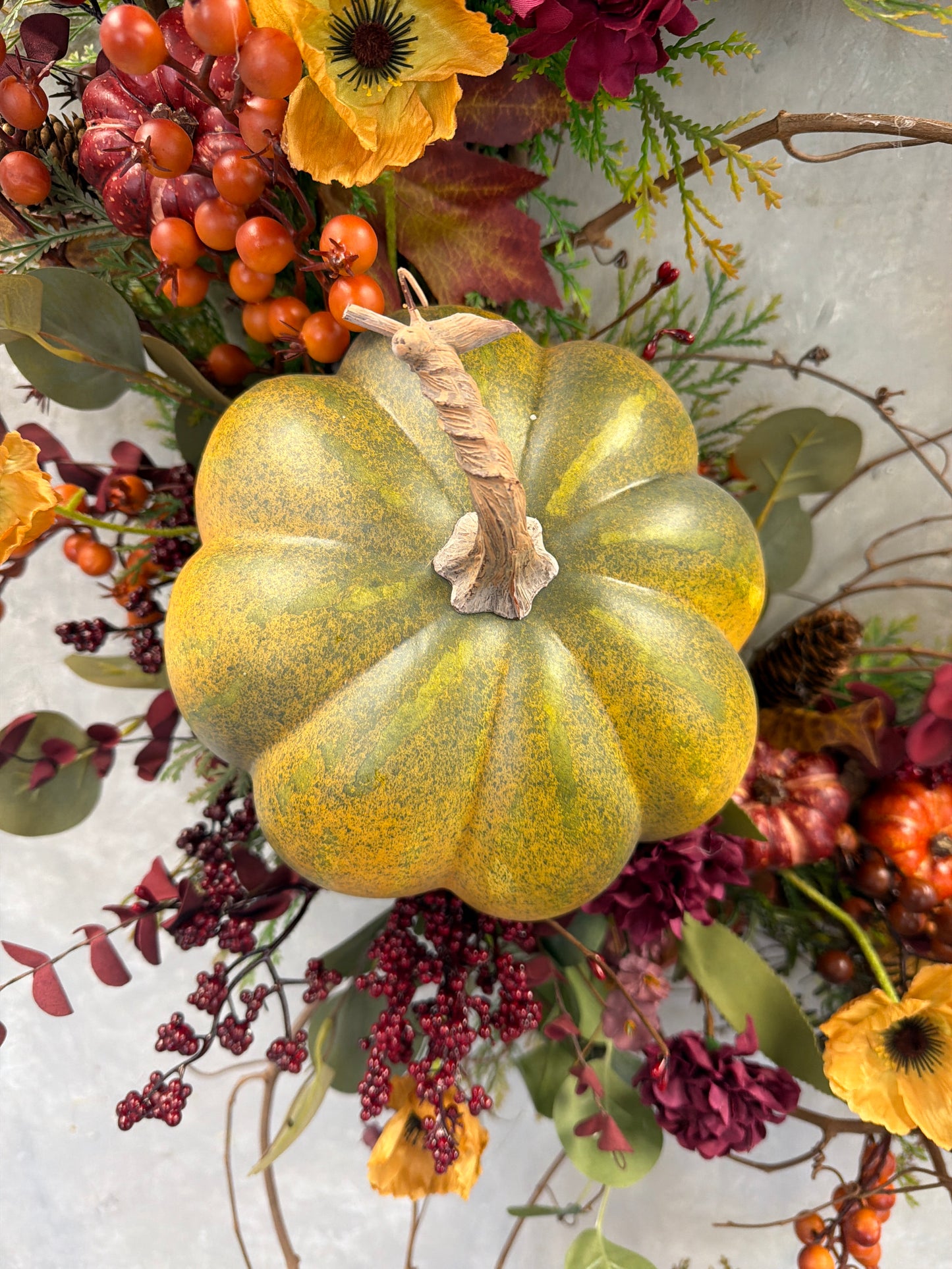 Fall Carnival Pumpkin 8"x 8"  | YS
