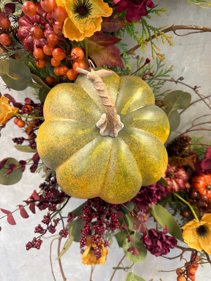 Fall Carnival Pumpkin 8"x 8"  | YS