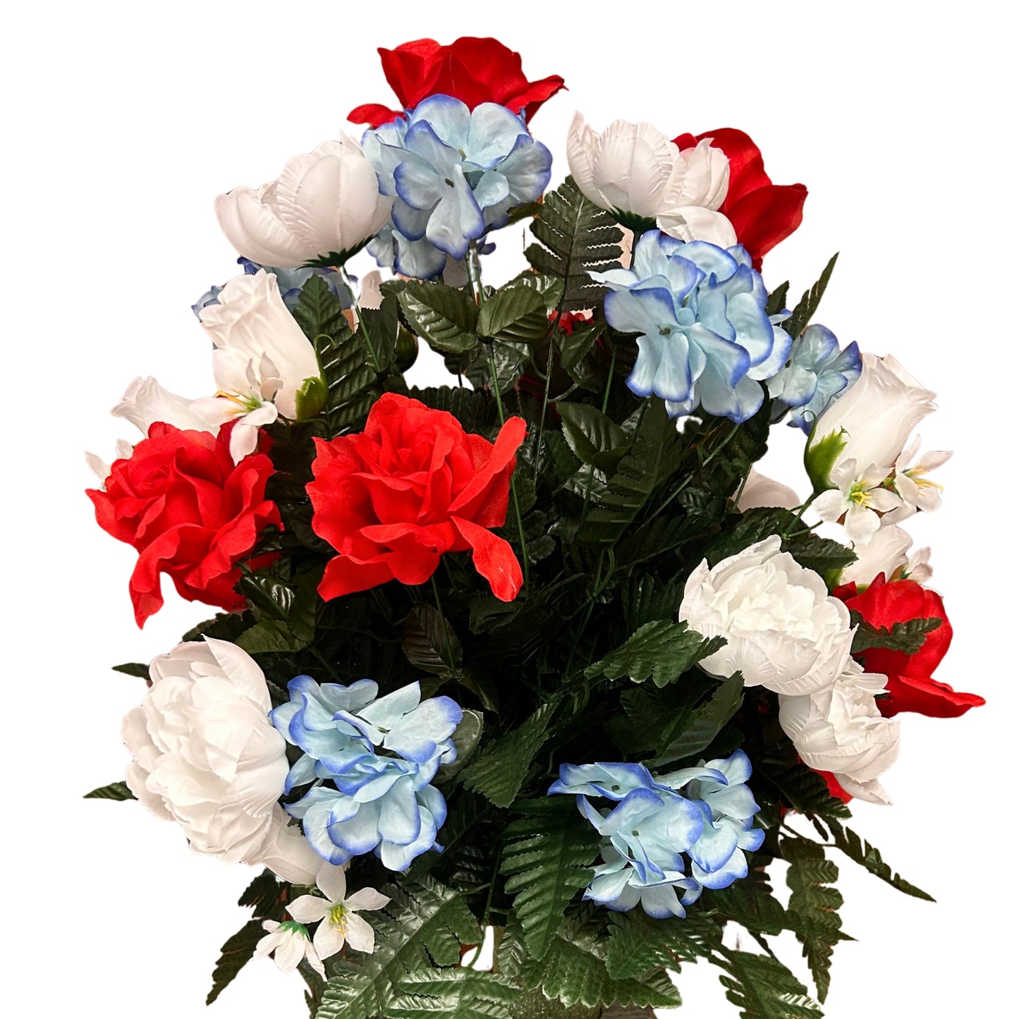 Heavenly Harmony Pre-Made Vase Insert (Red, White, Blue)