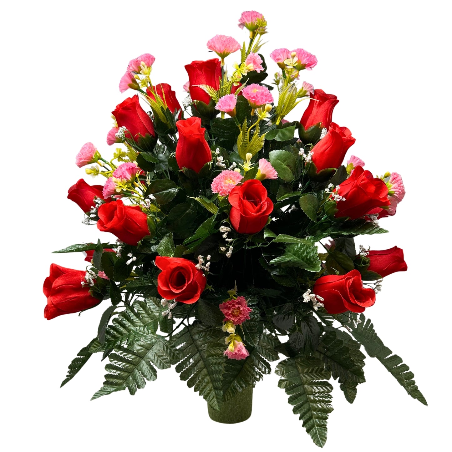 Willow & Grace Pre-Made Vase Insert (Red, Pink)