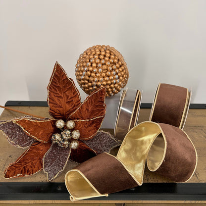 Brown, Gold, Natural Christmas Tree Mystery Box