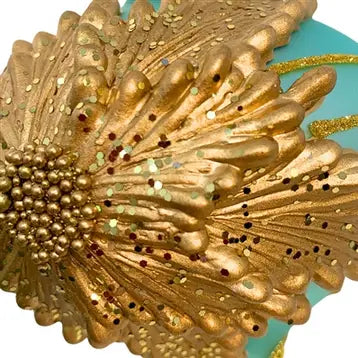 Dazzling Elegance Glass Onion Shape Ornament 4''X4''X4.5'' | TG