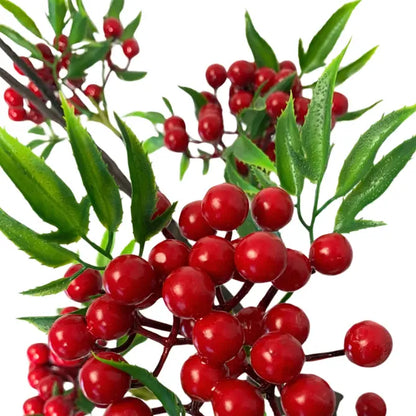 Bold Berry Cluster Branch - Red 36” | YANTI