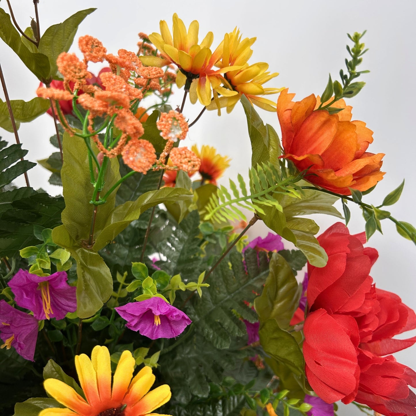 Fall Reflections Pre-Made Vase Insert (Yellow, Orange, Red, Purple)