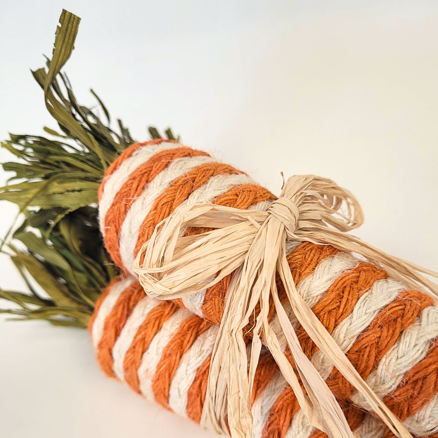 Striped Braided Carrot Bundle of 3 - 8” | QPE