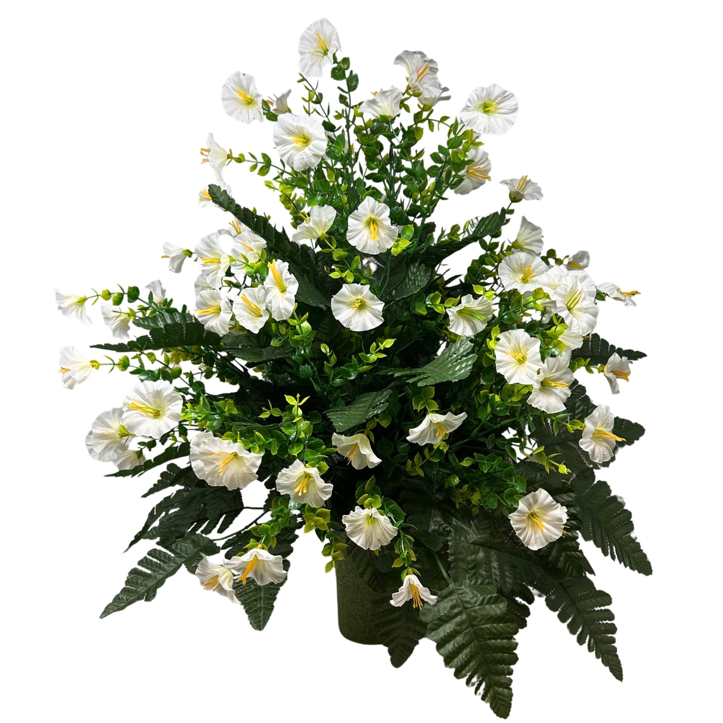 Ivory Elegance Pre-Made Vase Insert (White)