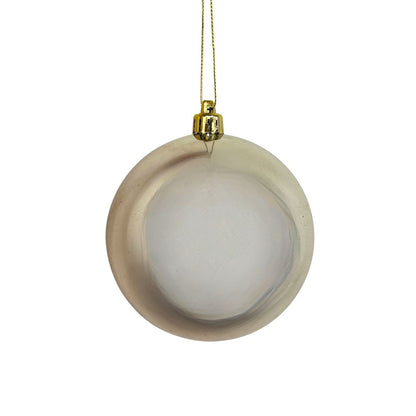 4" VP UV Resistant Shiny Ball Ornament in Champagne | XJB