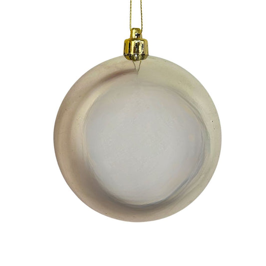 8" VP UV Resistant Shiny Ball Ornament in Champagne | XJB