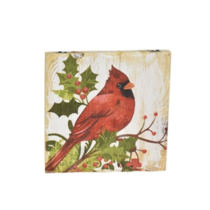 7.5" Cardinal Picture Ornament