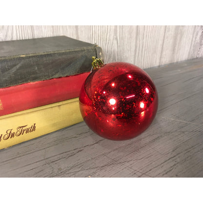 4” VP Mercury Ball Ornament - Red | XJ