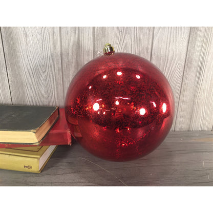 10” VP Mercury Ball Ornament - Red | XJ