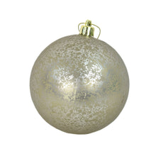 Load image into Gallery viewer, 4” Matte Mercury Ball Ornament - Platinum | XJB