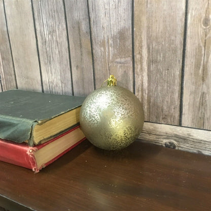 4" Matte Mercury Ball Ornament - Platinum | XJ