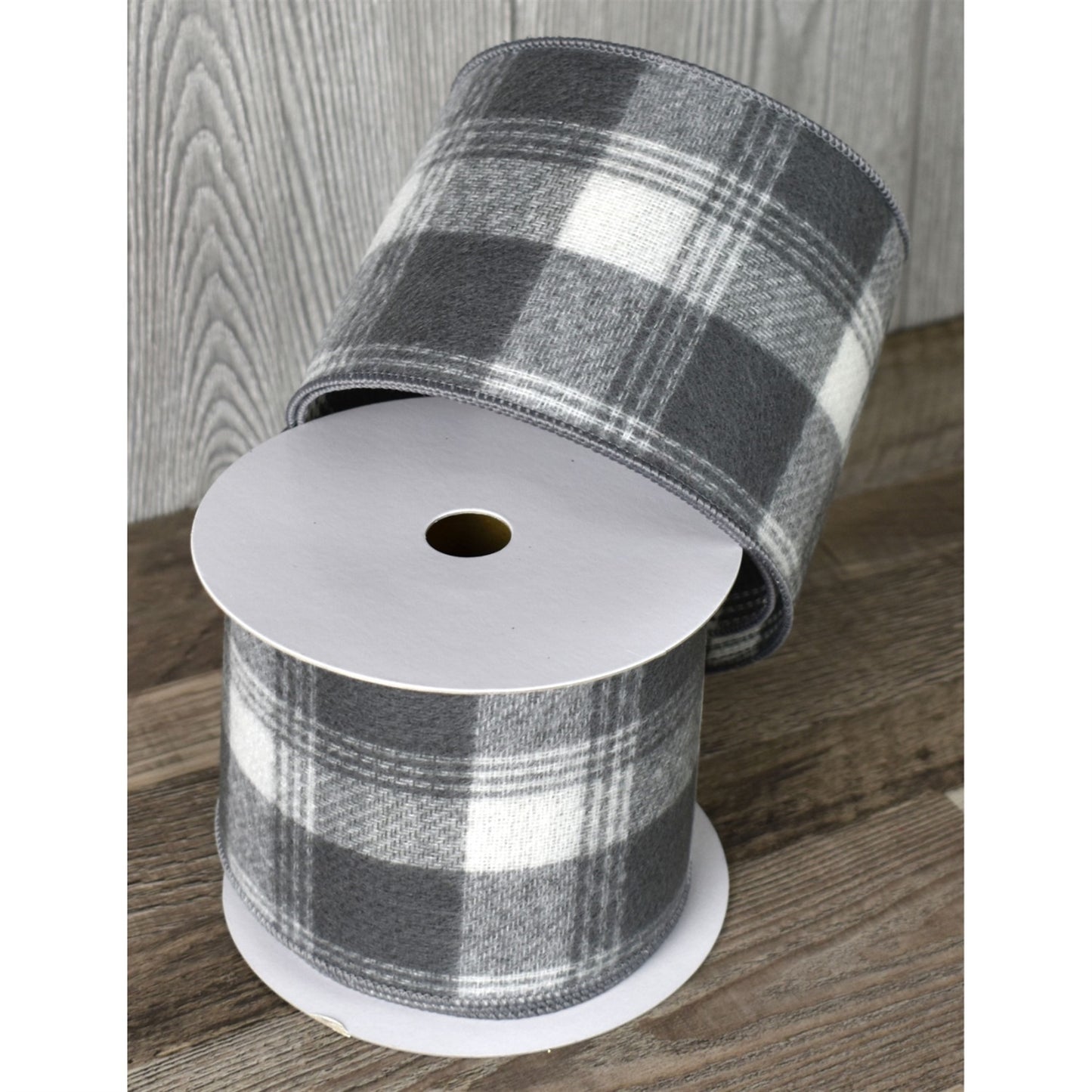 Scandinavian Plaid Ribbon (4" x 10yd)