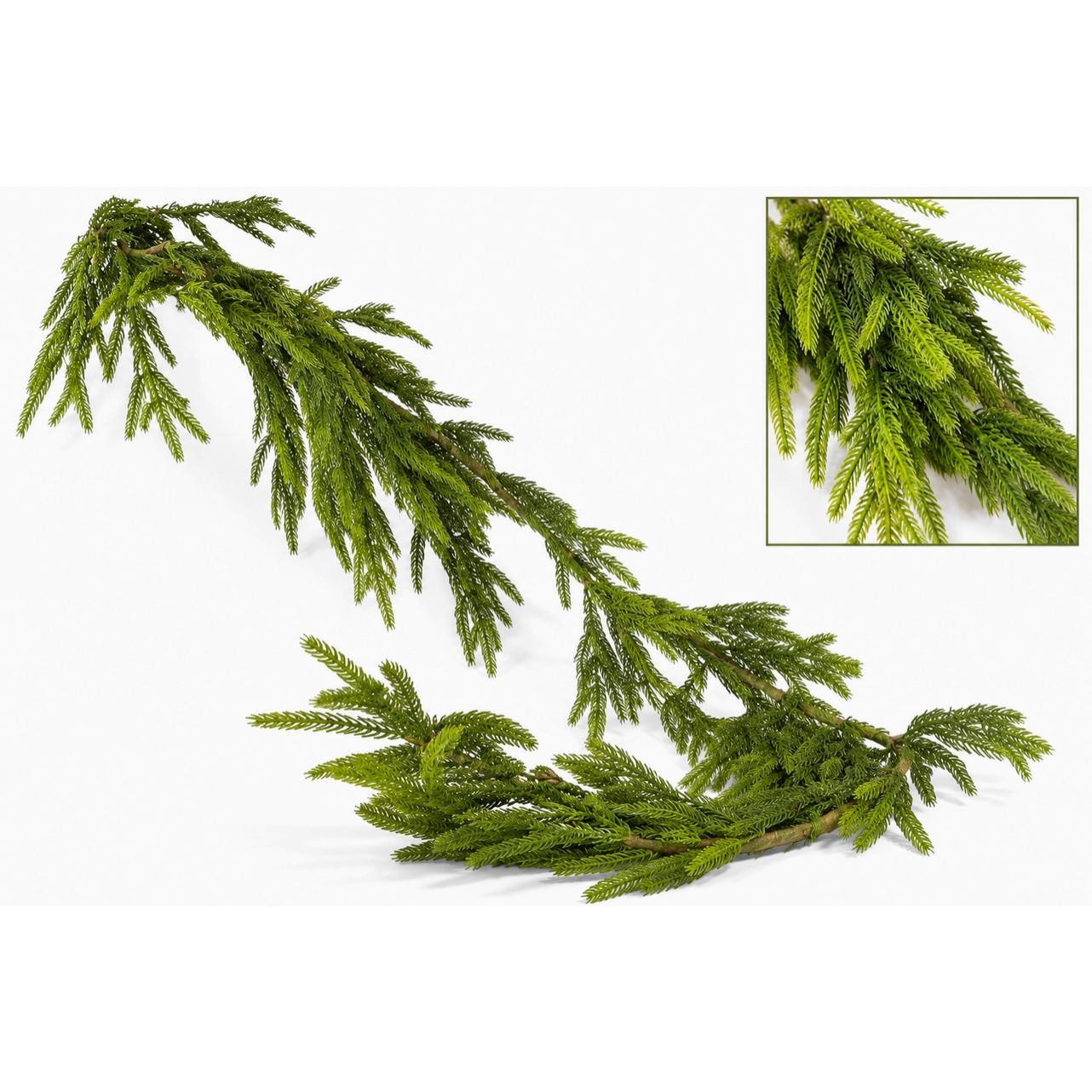 58" Natural Touch Norfolk Pine Garland | XJ