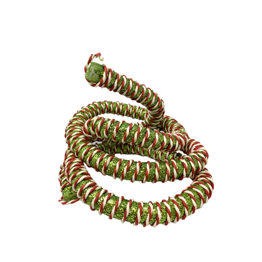 72" Festive Curly Rope Garland in Red/Green/White | TA