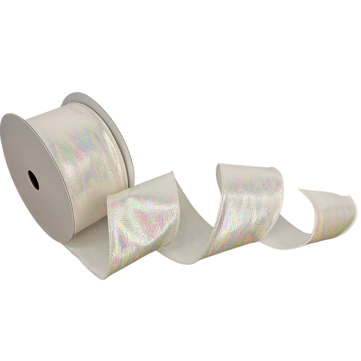 2.5" x 10YD Pearl Watercolor Iridescent Ribbon | YT