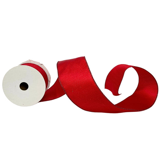 Red Majestic Shine Ribbon 2.5" x 10yd | YT