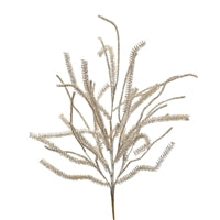 Tussled Tinsel Spray 31" - Champagne | TA