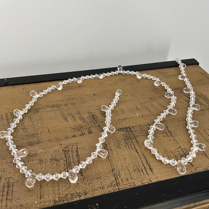 Jeweled Garland 6' in Silver | QD