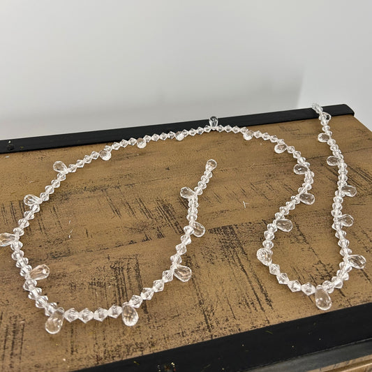 Jeweled Garland 6' in Silver | QD